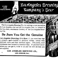 The Los Angeles Brewing Company — Brewery Talk Nos. 1 - 20, 1903